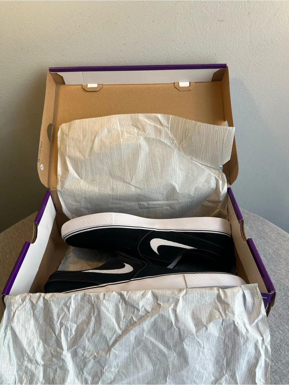 Nike SB Zoom Janoski+ Slip Black White Men's Shoe Size 12 FN5893 001
